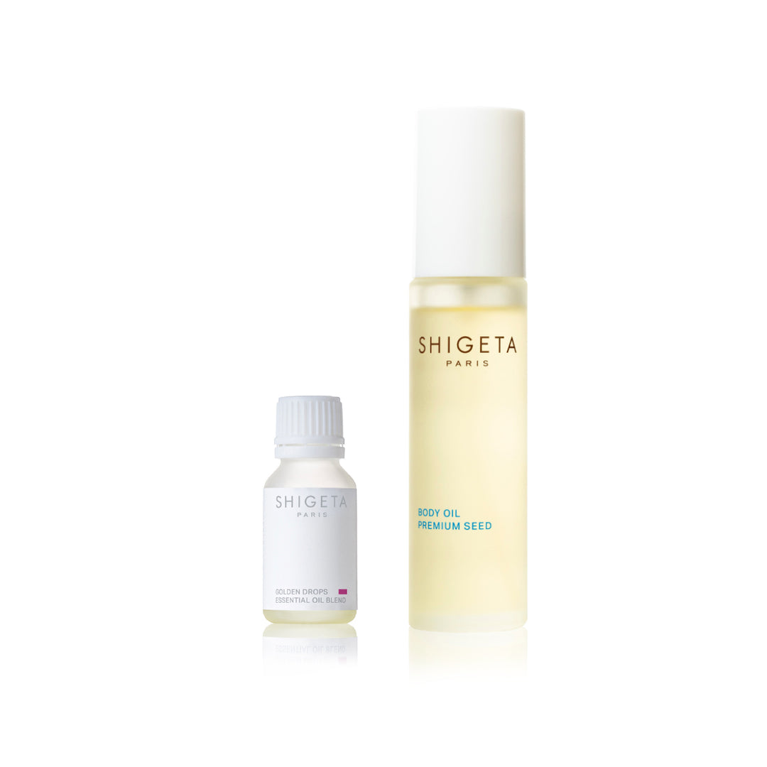 ゴールデンドロップス＆ベーシック ボディーオイル セット – SHIGETA PARIS