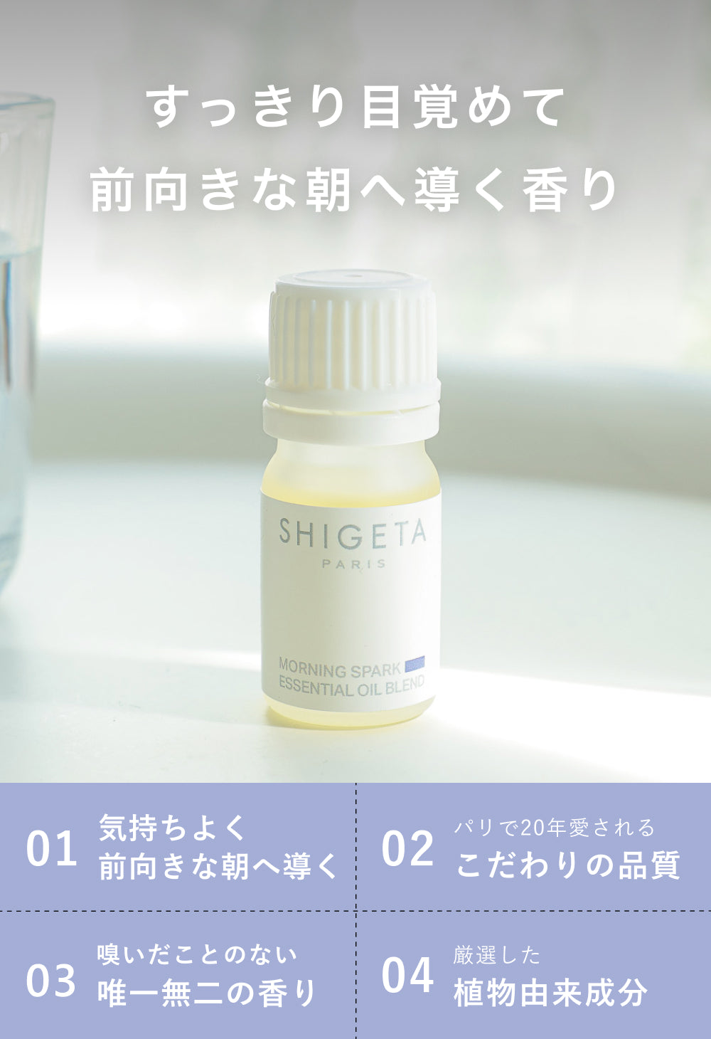 モーニングスパーク – SHIGETA PARIS